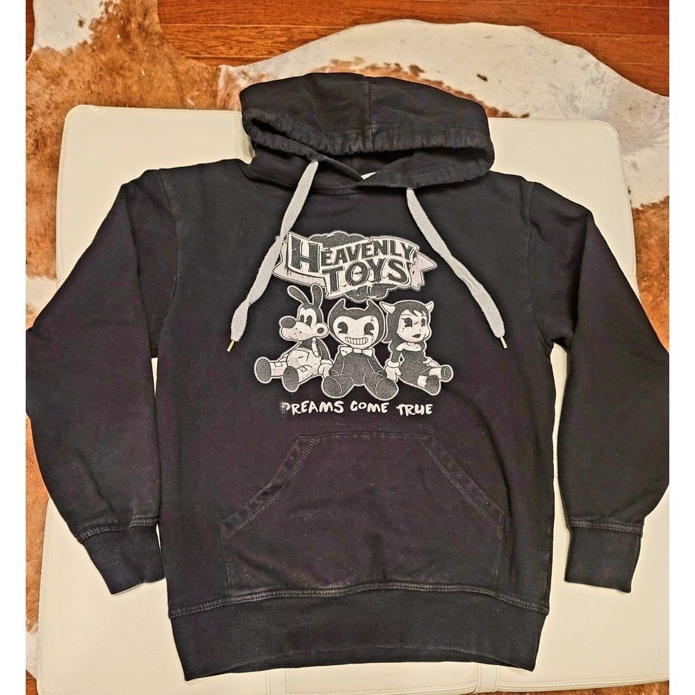 Premimum Men Heavenly Toys Black Hoodie size Small